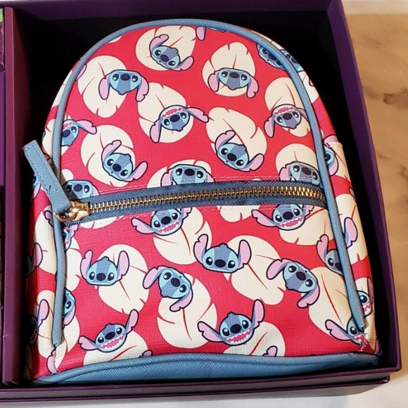 Disney Lilo & Stitch Mini Backpack Purse w/ Card Holder & Key Chain Gift Set main image 10